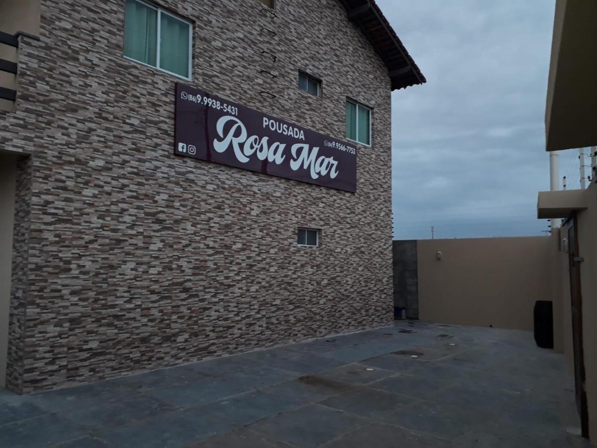 Pousada Rosa Mar Luis Correia Exterior foto